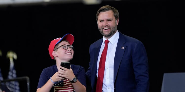 Boy skips school to get photo with VP JD Vance during North Carolina visit