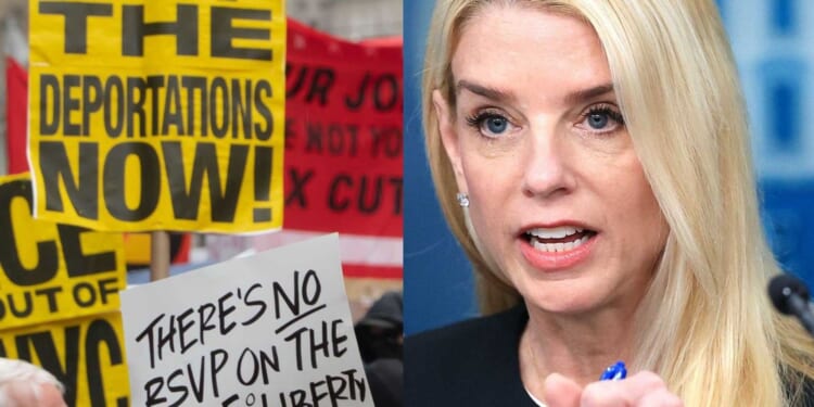 Pam Bondi issues zero-tolerance order on violence against federal officers
