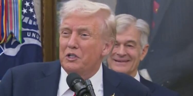 President Trump Responds to TGP's Conradson's Question - SLAMS Biden for Stealing Credit for Insulin Price Cap After Announcing Major Drug Discount Deal (VIDEO) | The Gateway Pundit