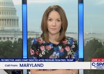 C-SPAN Host Greta Brawner FACT-CHECKS Democrat Caller Who Insists James Comey “Did Everything by the Book” After Indictment of Disgraced FBI Director | The Gateway Pundit