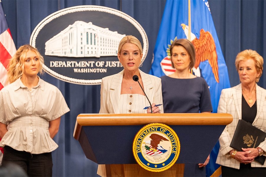 On April 16, 2025, Attorney General Bondi and Education Secretary McMahon announced enforcement actions against the State of Maine for failing to protect women and girls in sports. This follows a federal investigation into Maine’s noncompliance with Title IX – a civil rights law that guarantees women and girls equal protection in education and athletics.