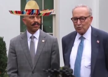 EPIC! Trump Posts Spoof Video of Hakeem Jefferies in Sombrero as Schumer Pushes Healthcare for Illegal Aliens (VIDEO) | The Gateway Pundit