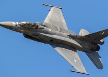 An F-16 in the Hellenic Air Force.
