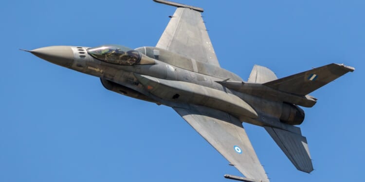 An F-16 in the Hellenic Air Force.