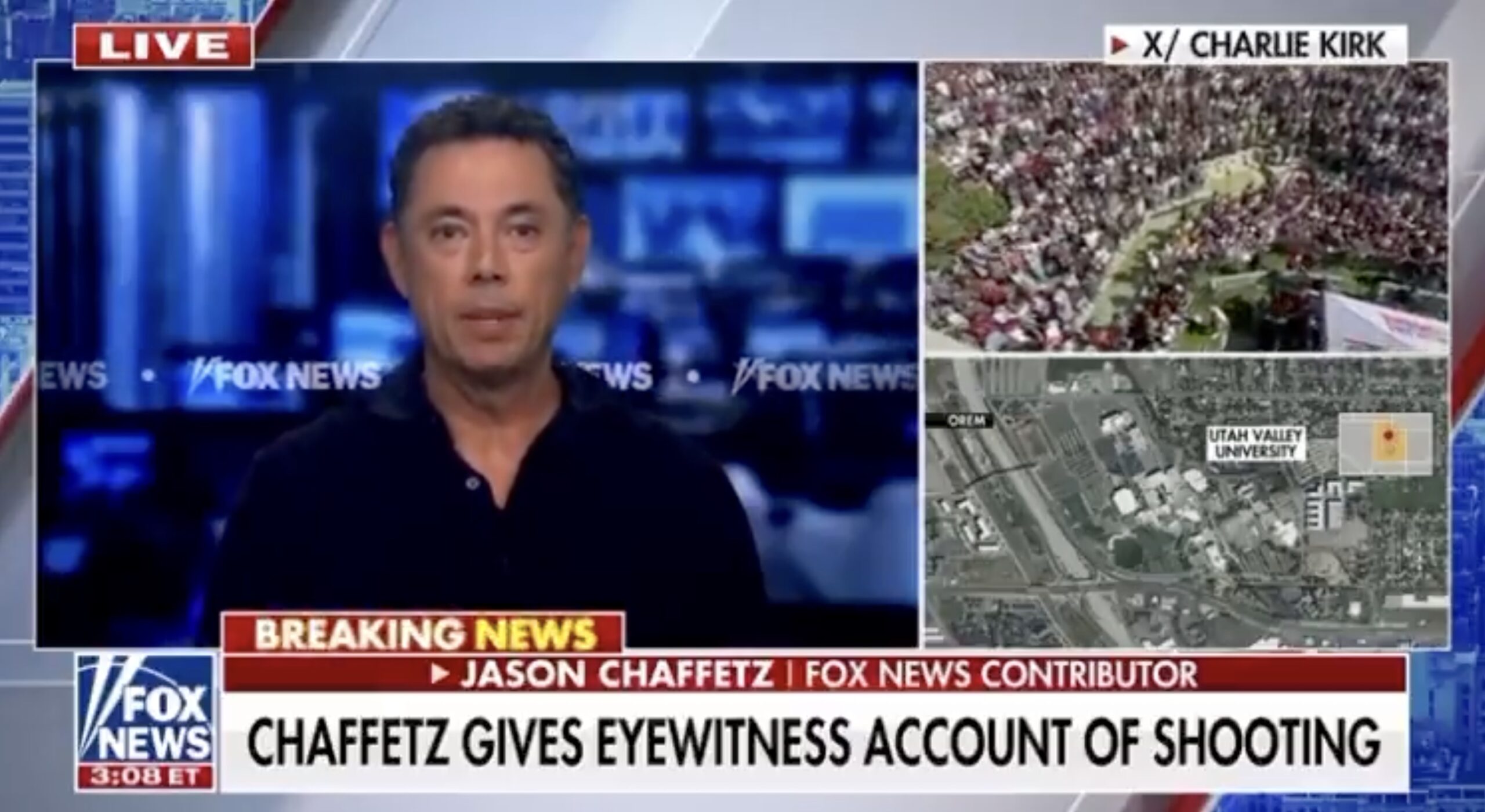 HEARTBREAKING: Former Rep. Jason Chaffetz, Who Attended the Event, Reveals Charlie Kirk’s FINAL Words Were About Love, Prayer, and Jesus Christ | The Gateway Pundit