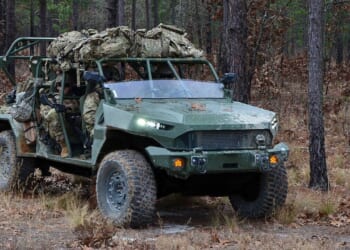An infantry squad vehicle.