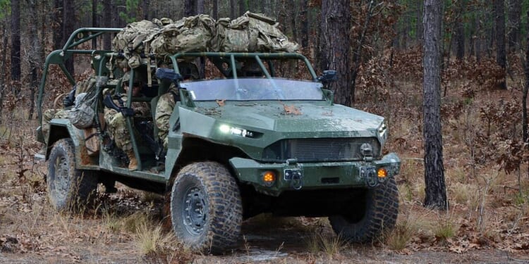 An infantry squad vehicle.
