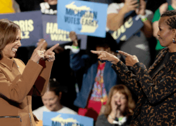 Kamala Harris book mentions Michelle Obama only 3 times in 300 pages