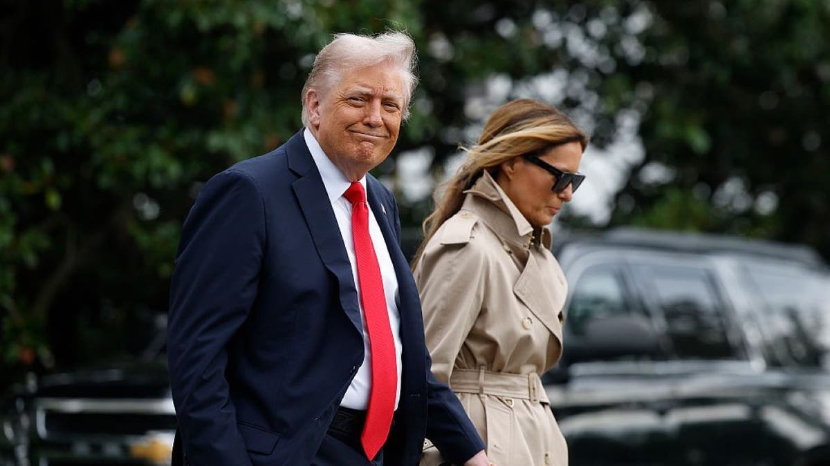 donald trump and melania trump