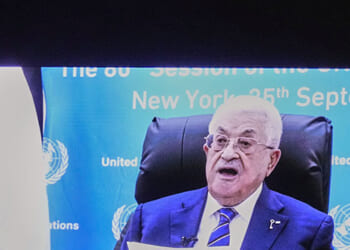 Mahmoud Abbas, Banned from U.S. by Trump, Demands Palestinian State at U.N.