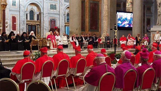 PopeLeo_ecumenicalservice_Sept2025cna