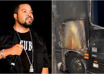 Portland Anarchists FIREBOMB Rapper Ice Cube’s Tour Bus After Reportedly Mistaking It for ICE Deportation Bus | The Gateway Pundit