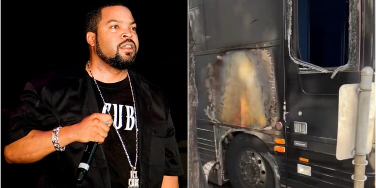 Portland Anarchists FIREBOMB Rapper Ice Cube’s Tour Bus After Reportedly Mistaking It for ICE Deportation Bus | The Gateway Pundit