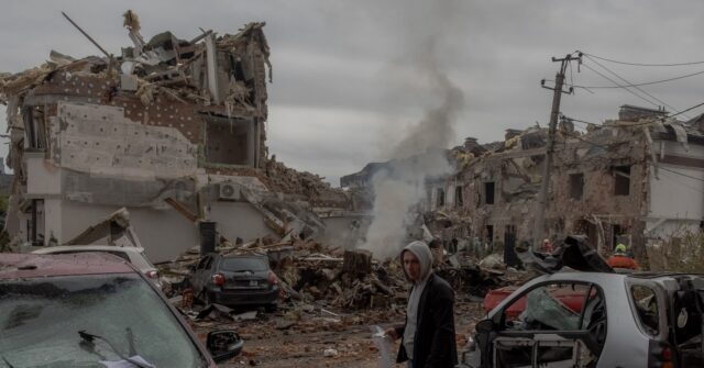 Russian Drone Bombardment Leaves at Least Four Dead in Ukraine