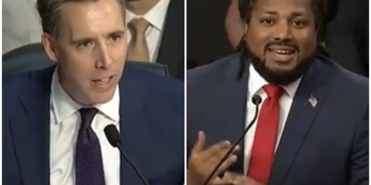 Sen. Josh Hawley Leaves Gun-Grabbing Former Biden Staffer Puzzled During Hearing With Question on a Woke Word the Leftist Wrote in Report that Pushed Defunding the Police (VIDEO) | The Gateway Pundit
