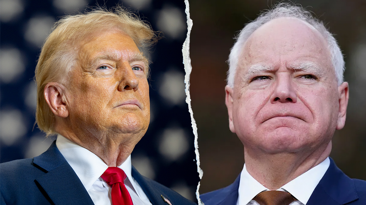 Trump and Walz