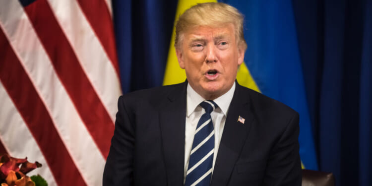 Meeting of the President of the United States Donald Trump with the President of Ukraine Petro Poroshenko in New York