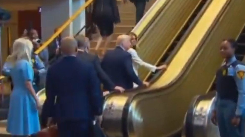 White House: Secret Service Launches Investigation Amid Reports UN Staffers Intentionally Stopped Escalator as Trump and First Lady Were Stepping On in Major Security Breach | The Gateway Pundit