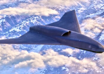 An artist's rendering of the Lockheed Martin Vectis drone.