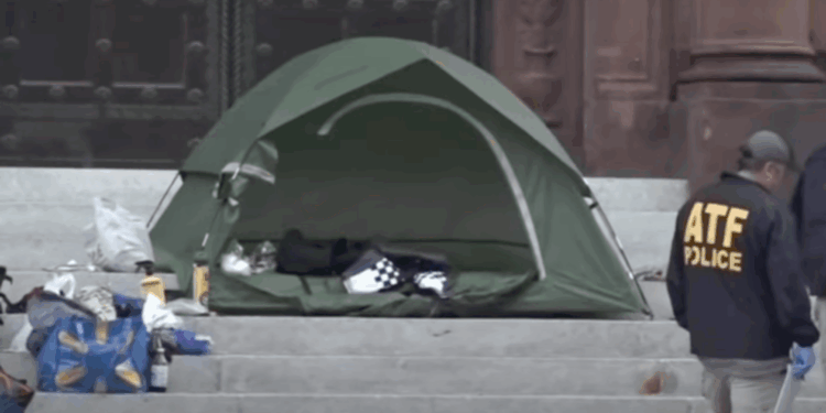 Washington Post Dubs Molotov Cocktail-Carrying Red Mass Suspect ‘Demonstrator,’ ’Man With Tent’