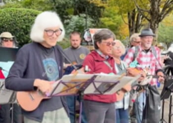 Aging Hippies in Portland Perform CRINGE-TASTIC Musical Protest - Get Absolutely Dragged on Twitter/X | The Gateway Pundit