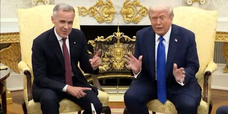 51ST STATE: President Trump Trolls Mark Carney, Suggesting "Merger of Canada and the United States" (VIDEO) | The Gateway Pundit