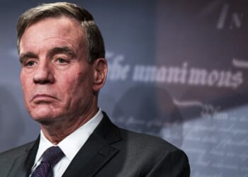 Warner silent on whether Jay Jones should drop out over murder texts