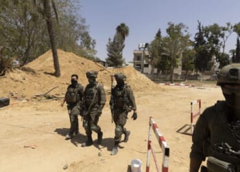 New Footage Shows Hamas Terrorists—and Gazan Civilians—Kidnapping Israeli Women and Children on Oct. 7