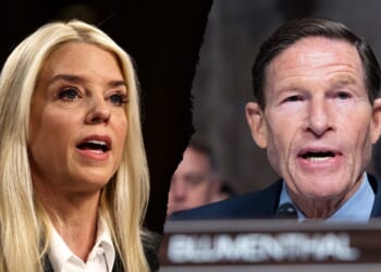 Pam Bondi clashes with Sen. Blumenthal over military service claims