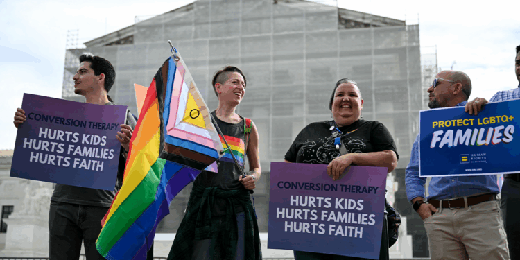 Supreme Court skepticism surrounds "conversion therapy" law to treat minors
