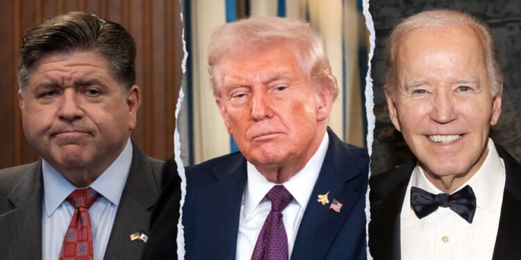 Pritzker says Trump 'suffering dementia' despite backing Biden's mental fitness
