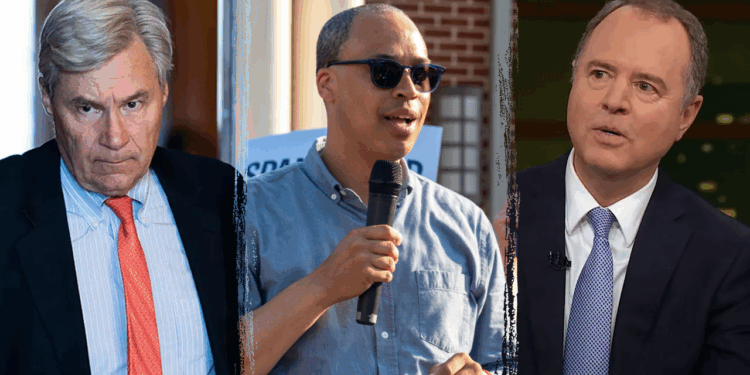 More Senate Democrats dodge Democratic candidate's violent messages scandal