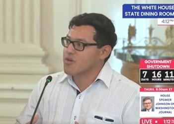 Watch Journalist Julio Rosas at White House Meeting, Explaining How Democrats and the Media Provide Cover for Antifa (VIDEO) | The Gateway Pundit