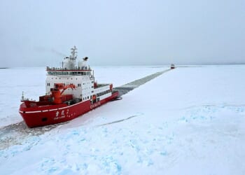 Russia operates more than 40 icebreakers compared to America's handful of aging vessels