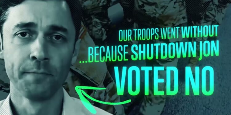 EXCLUSIVE: GOP Senate Hopeful Torches Vulnerable Dem Opponent For Keeping Government Closed