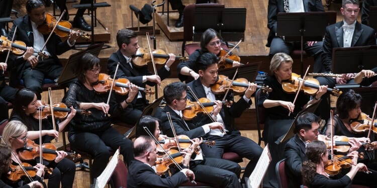 National Symphony Orchestra plays national anthem for America's 250th