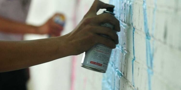 Church vandalized ahead of Turning Point USA event — message calls speaker the Antichrist