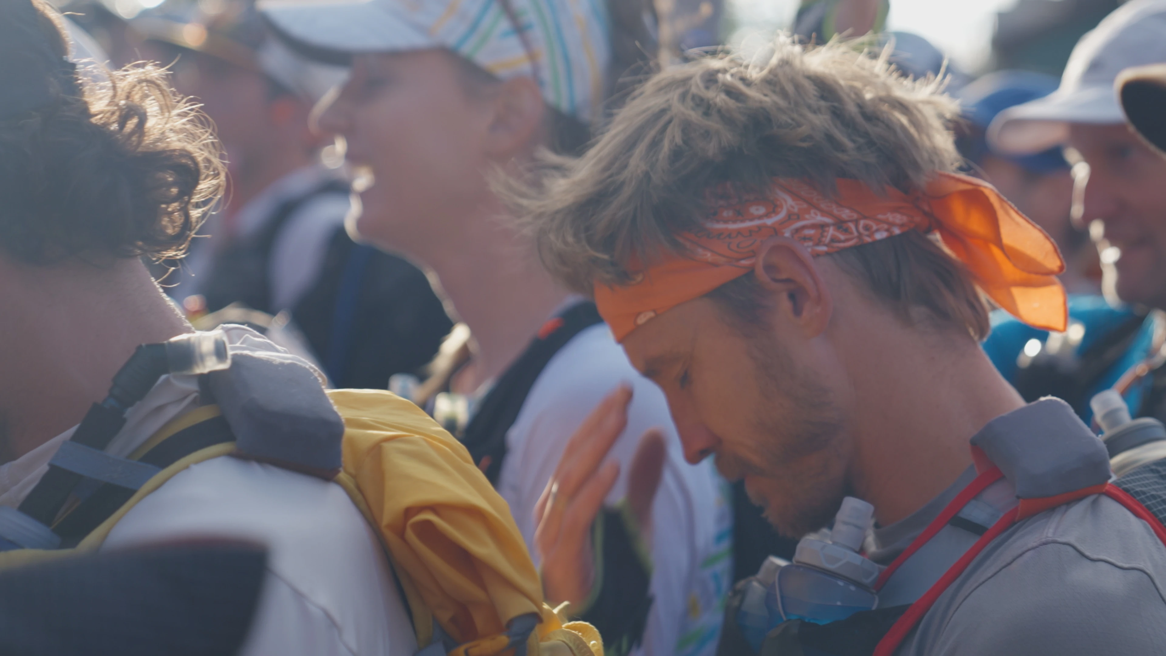 Jonathan Kuplack at the start of "The Mammoth," which took place Sept. 26-28, 2025. Credit: Jacob Schmiedicke