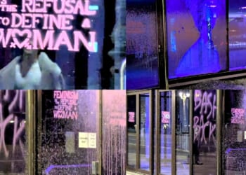 PROTECT WOMEN: Out-of-Control Trans Activists Vandalize Europe’s Largest Feminist Conference Happening in the UK | The Gateway Pundit