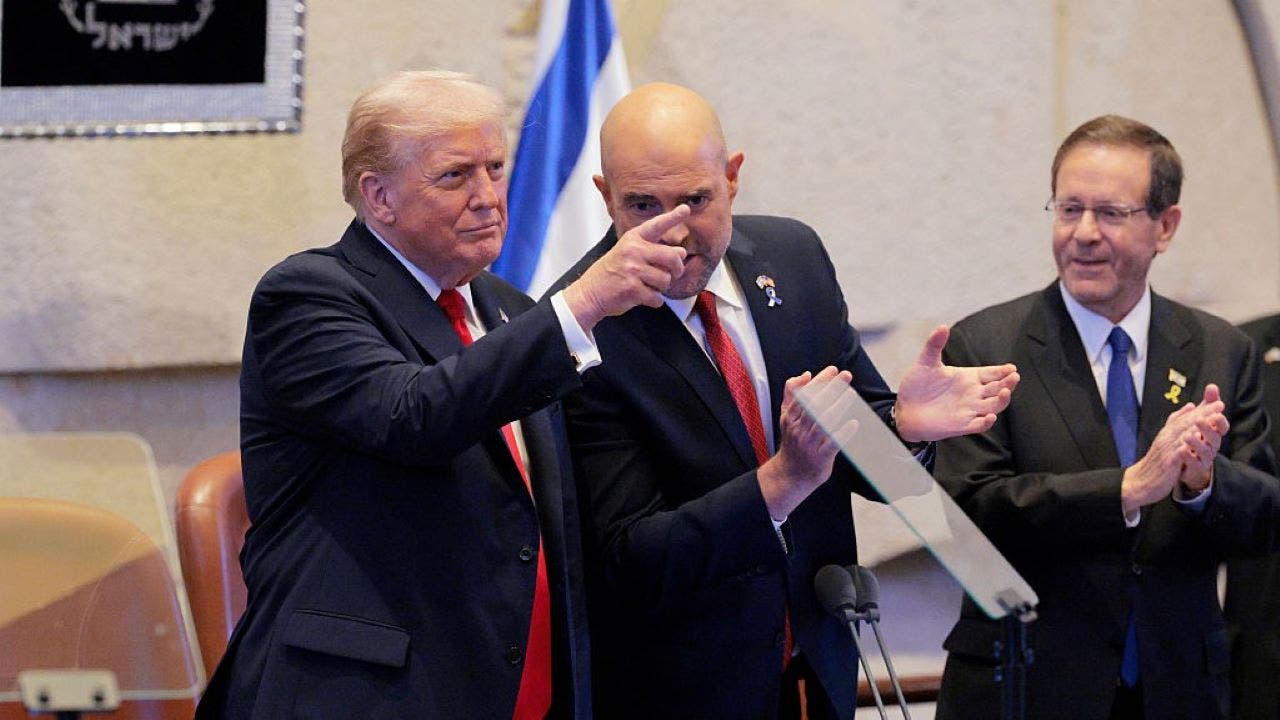 Trump declares 'golden age of the Middle East' in Israeli Knesset speech