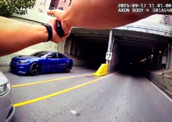 WATCH: Footage Shows NYPD Pursuing Stolen Vehicle in Wild Car and Foot Chase in the Bronx | The Gateway Pundit