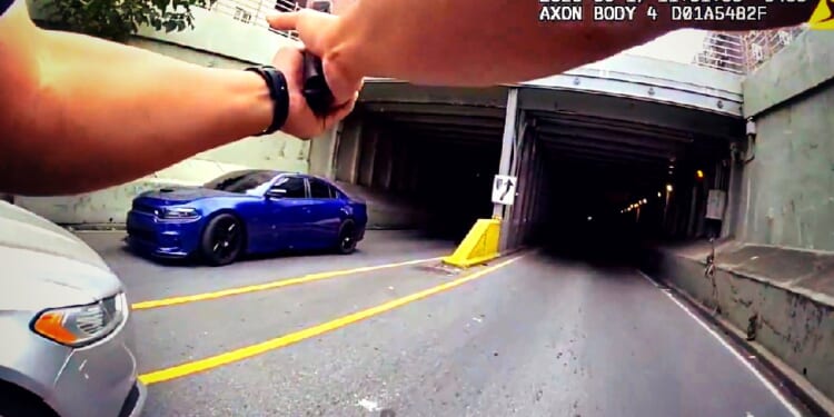 WATCH: Footage Shows NYPD Pursuing Stolen Vehicle in Wild Car and Foot Chase in the Bronx | The Gateway Pundit