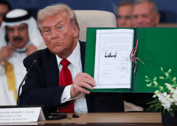 Trump celebrates historic Middle East peace agreement ending Gaza war