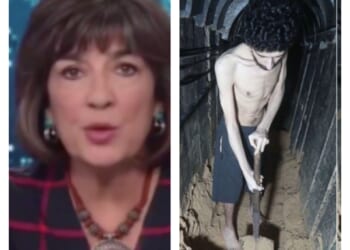 WATCH: CNN’s Christiane Amanpour Says Starved and Tortured Israeli Hostages Were Treated ‘Better Than the Average Gazan’