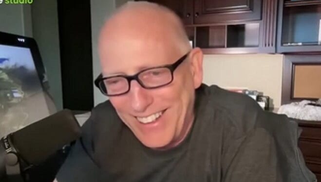 Scott Adams Predicts 'No Kings' Protests Will Go Nowhere: 'What Exactly is That Going to do for Anybody?' (VIDEO) | The Gateway Pundit
