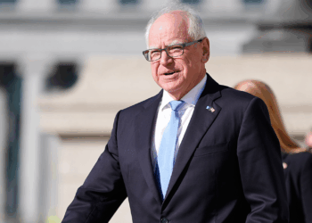 Walz slams Trump tariffs as White House defends trade war policies