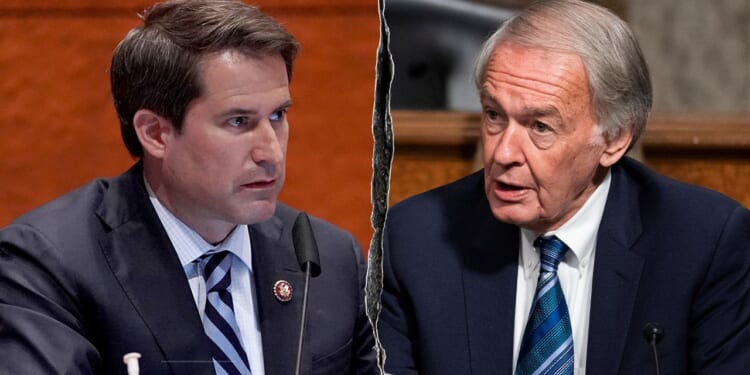 Rep Seth Moulton challenges Sen Ed Markey in 2026 Democratic Senate race primary