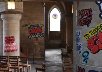 Canterbury’s graffiti and the lost senses of holiness and beauty – Catholic World Report