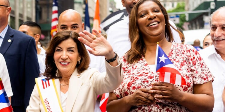 Hochul backs James after indictment, cites justice system weaponization