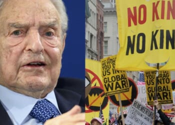 George Soros foundations fund No Kings protests against Trump